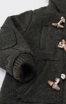 gefütterte Strickjacke Gr. 110 von Zara (1128)